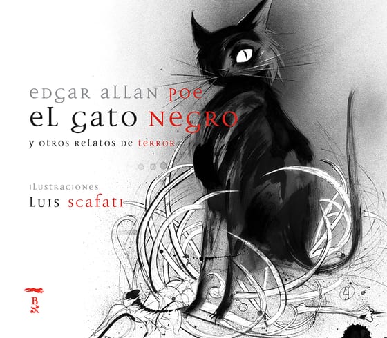 Portada de El gato negro, de Edgar Allan Poe
