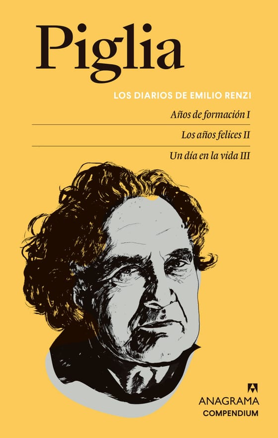 Coberta de Los diarios de Emilio Renzi, de Ricardo Piglia
