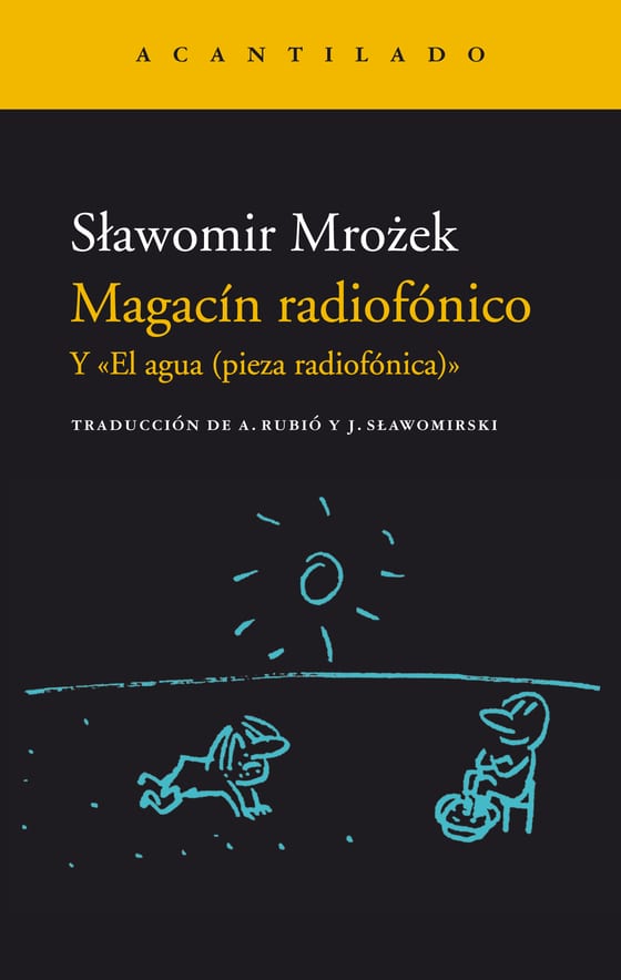 Coberta de Magacín radiofónico, de Sławomir Mrożek