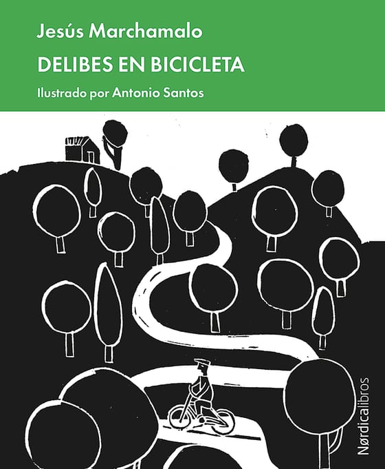 Coberta de Delibes en bicicleta, de Jesús Marchamalo