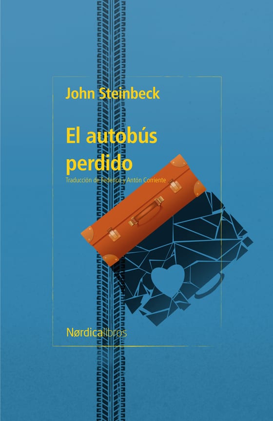 Coberta de El autobús perdido, de John Steinbeck