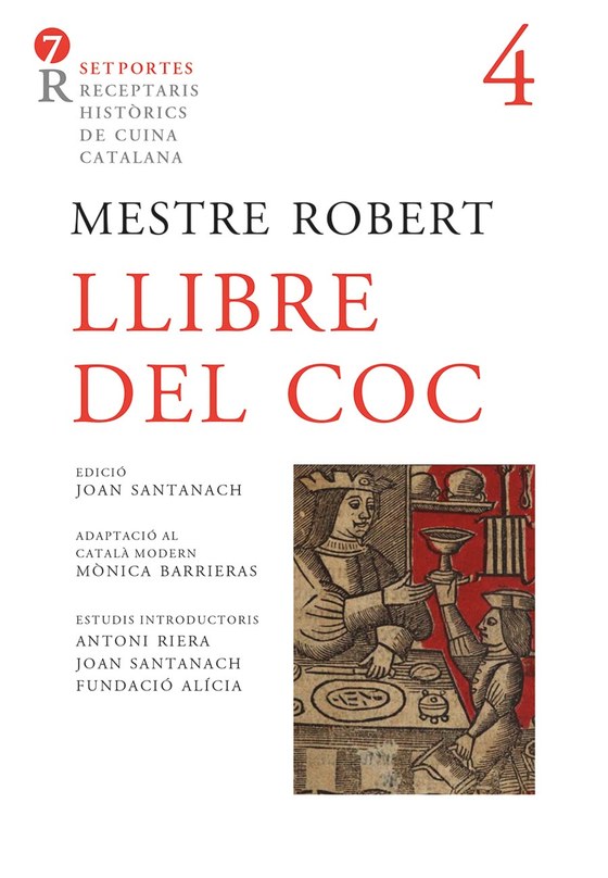 Coberta de Llibre del coc, de Mestre Robert