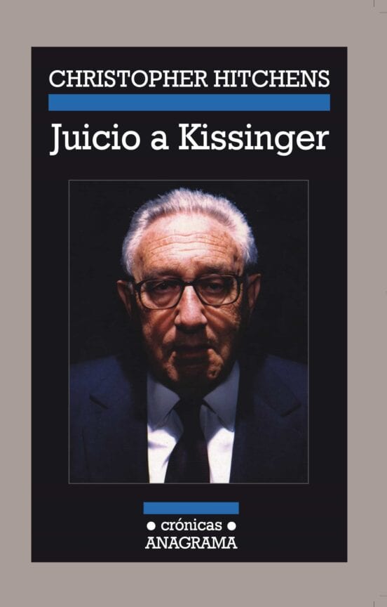 Coberta de Juicio a Kissinger, de Christopher Hitchens