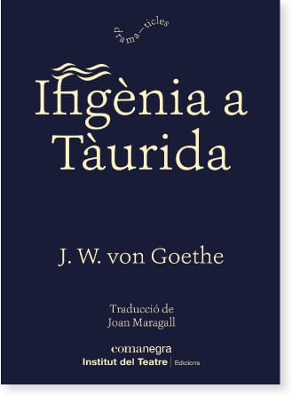 Coberta de Ifigènia a Tàurida, de Johann Wolfgang von Goethe
