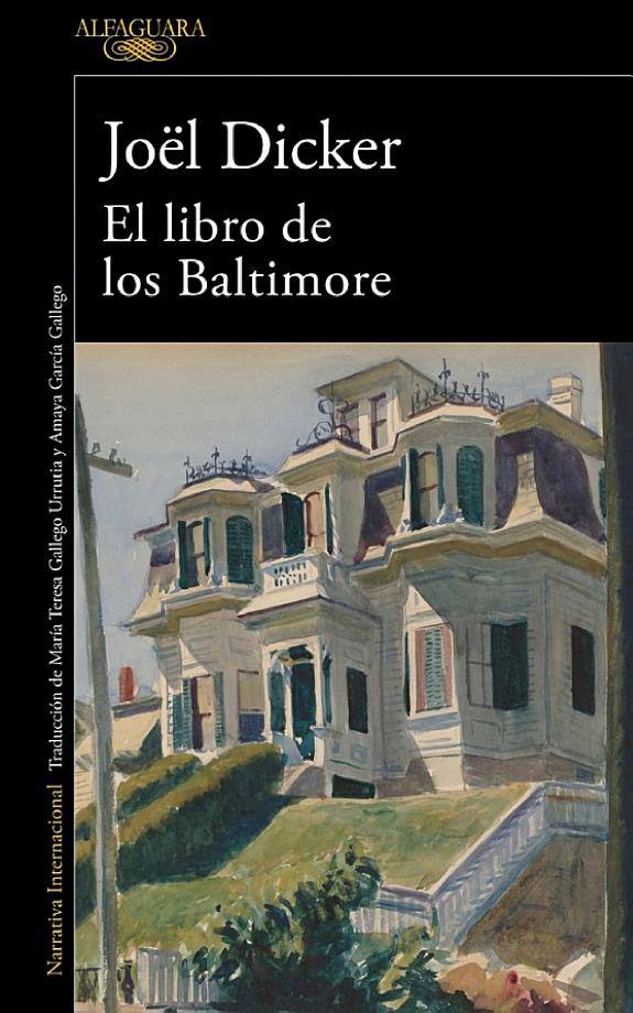 Portada de El libro de los Baltimore, de Joël Dicker