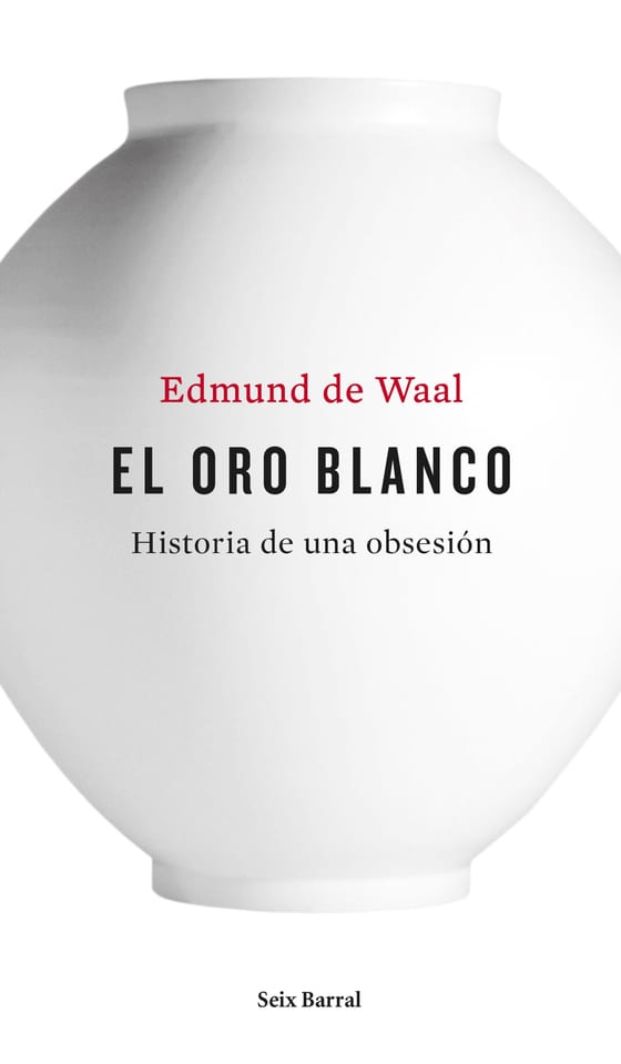 Portada de El oro blanco, de Edmund de Waal