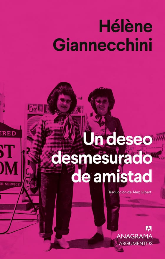 Portada de Un deseo desmesurado de amistad, de Hélène Giannecchini