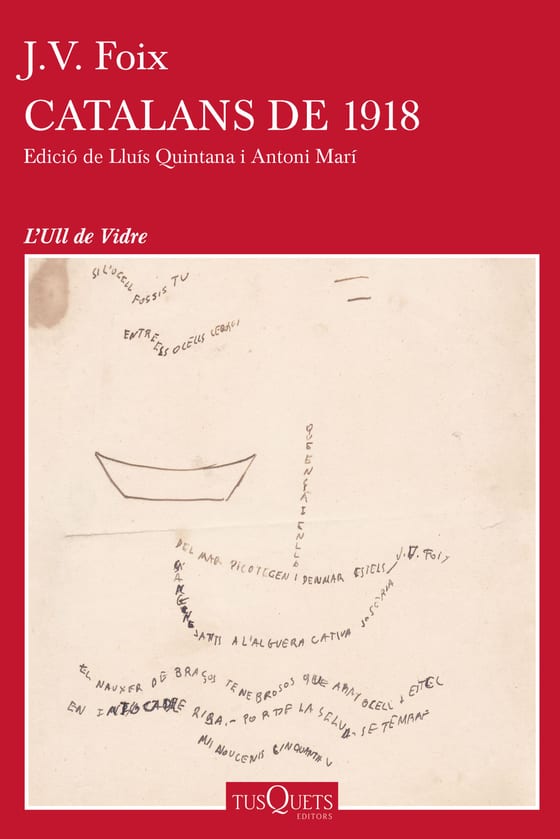 Portada de Catalans de 1918, de J. V. Foix