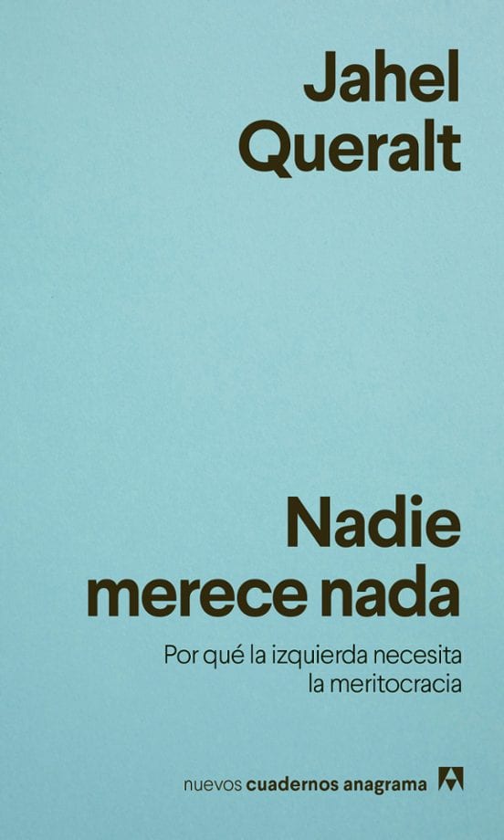 Coberta de Nadie merece nada, de Jahel Queralt