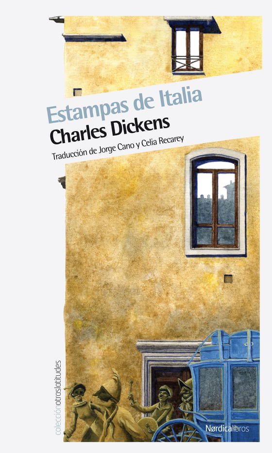 Coberta de Estampas de Italia, de Charles Dickens