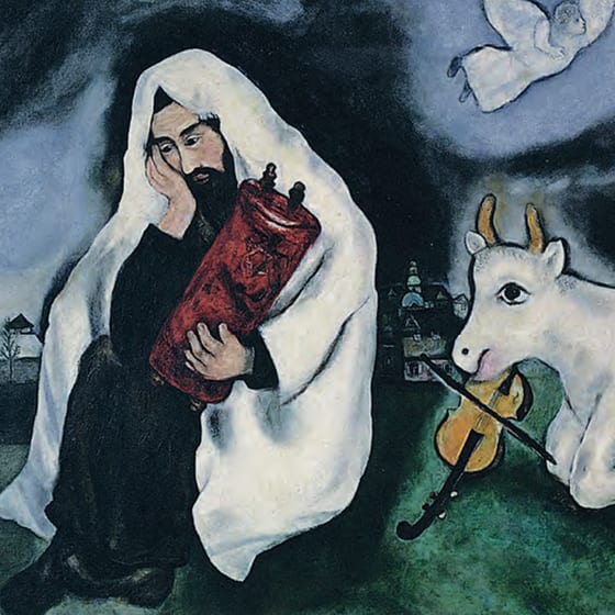 Portada de Chagall sueña la Biblia, de Marc Chagall