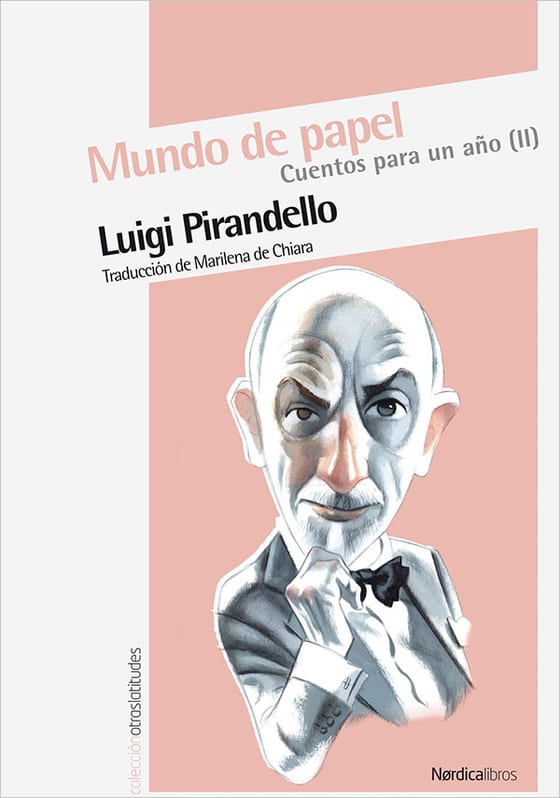 Coberta de Mundo de papel, de Luigi Pirandello