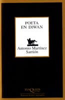 Portada de Poeta en diwan, de Antonio Martínez Sarrión (ed.)