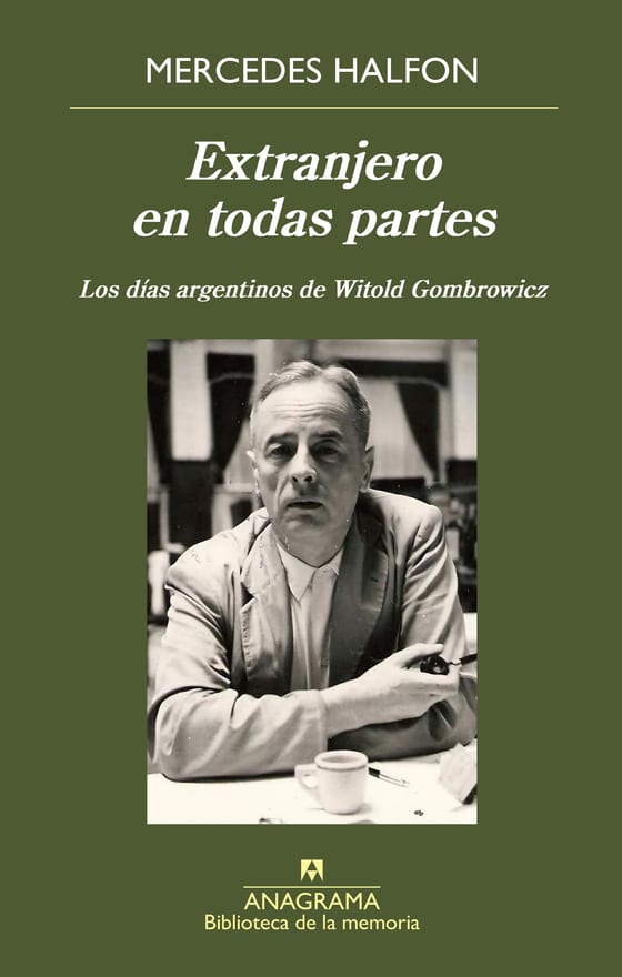 Coberta de Extranjero en todas partes, de Mercedes Halfon