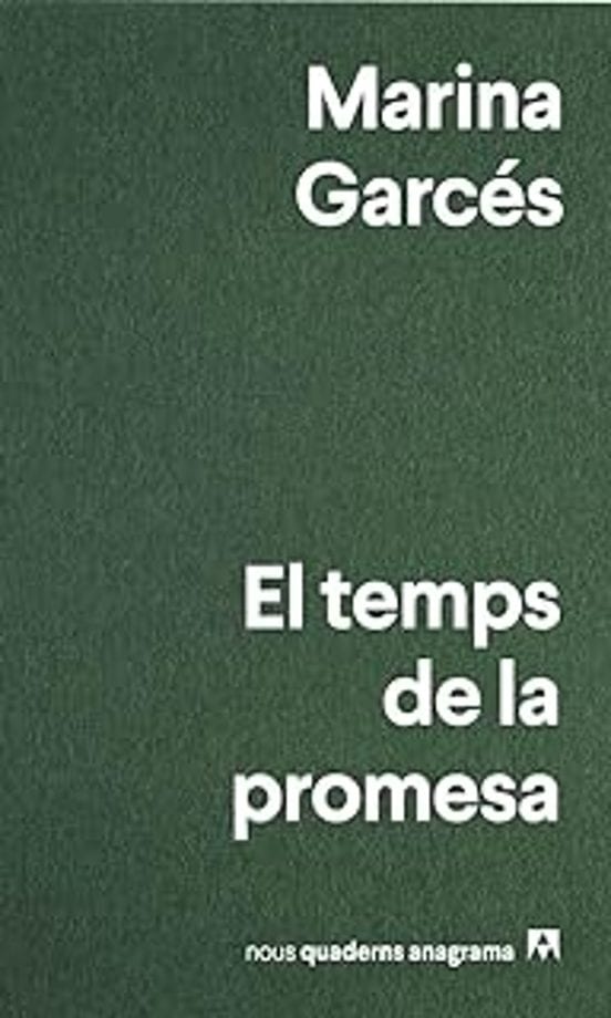 Coberta de El temps de la promesa, de Marina Garces