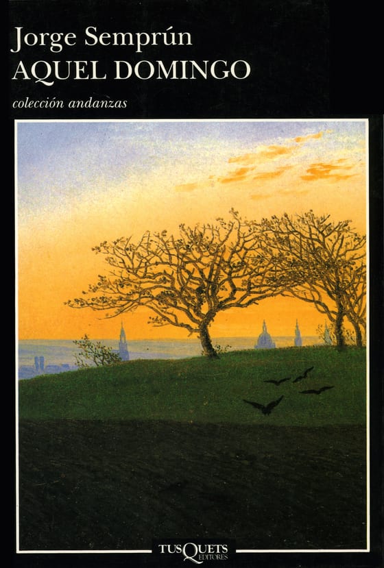 Portada de Aquel domingo, de Jorge Semprún