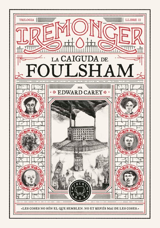 Coberta de Trilogia Iremonger vol. 2: La caiguda de Foulsham, de Edward Carey