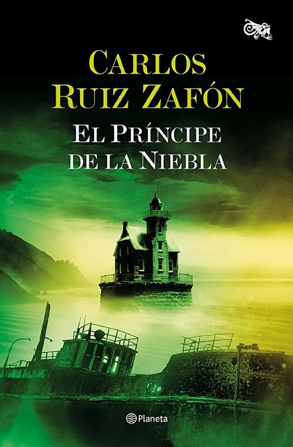 Portada de El príncipe de la niebla, de Carlos Ruiz Zafón