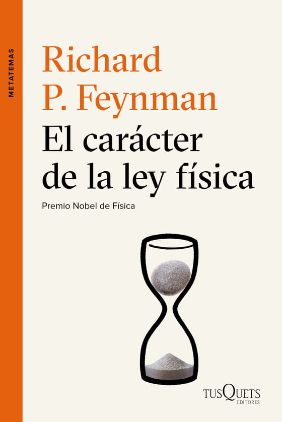 Portada de El carácter de la ley física, de Richard P. Feynman
