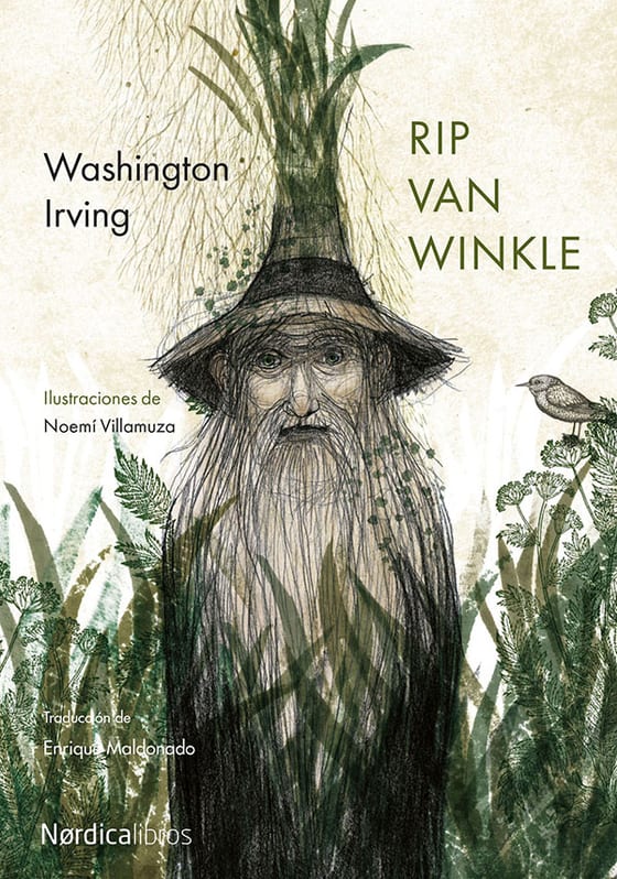 Portada de Rip van Winkle, de Washington Irving