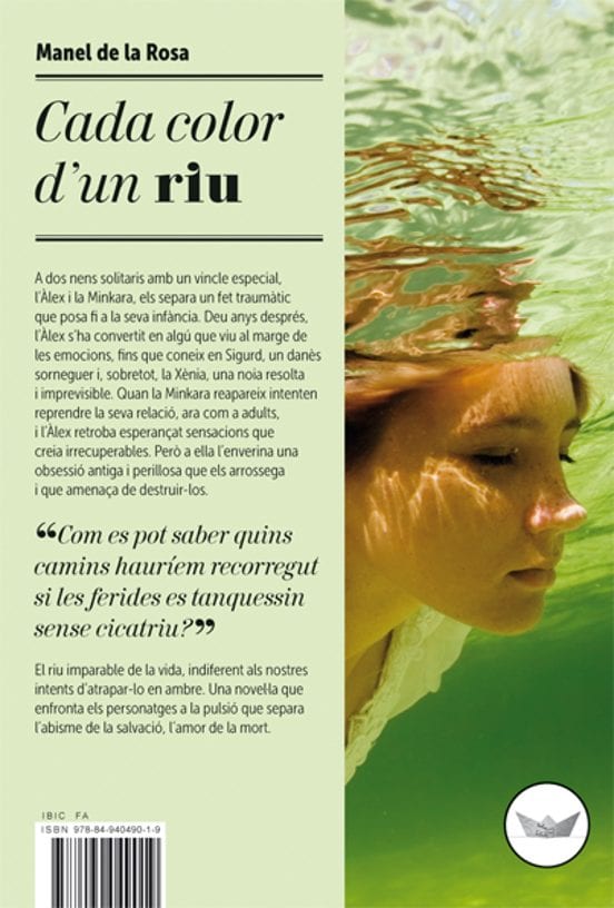 Coberta de Cada color d'un riu, de Manel De la Rosa Mileo