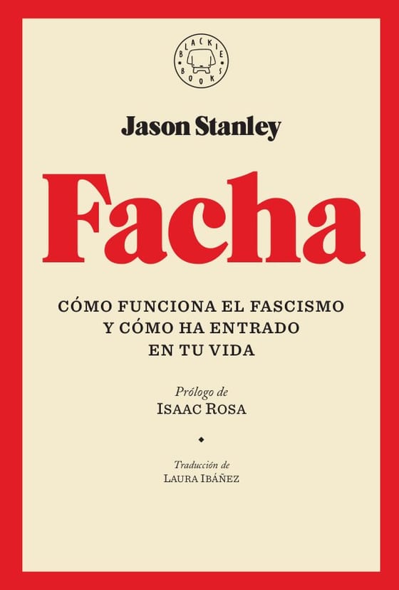 Portada de Facha, de Jason Stanley