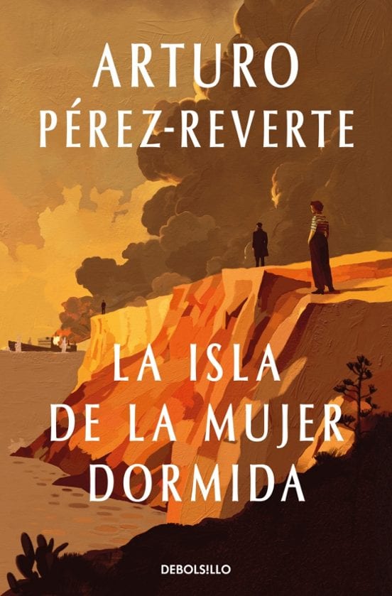 Portada de La isla de la mujer dormida, de Arturo Pérez-Reverte