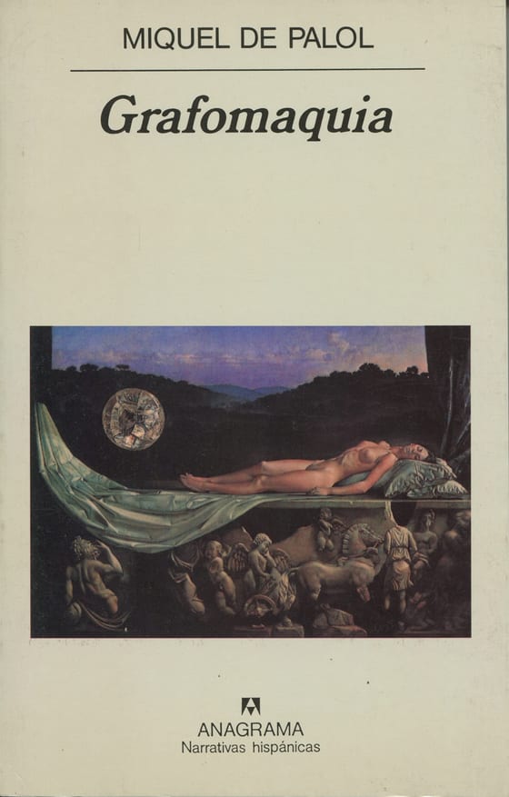 Coberta de Grafomaquia, de Miquel de Palol