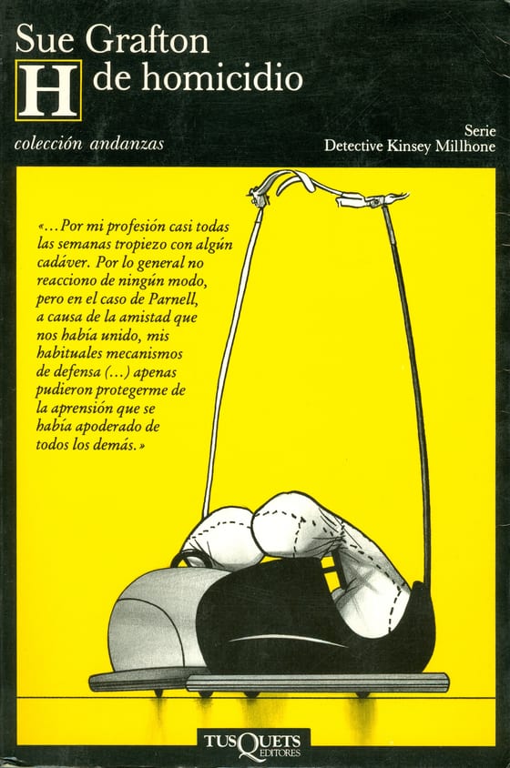 Portada de H de homicidio, de Sue Grafton