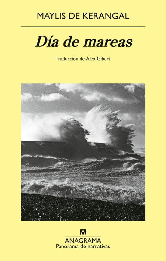 Coberta de Día de mareas, de Maylis de Kerangal