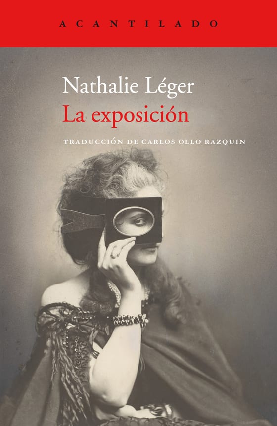 Coberta de La exposición, de Nathalie Léger