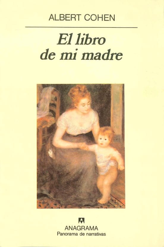 Coberta de El libro de mi madre, d'Albert Cohen
