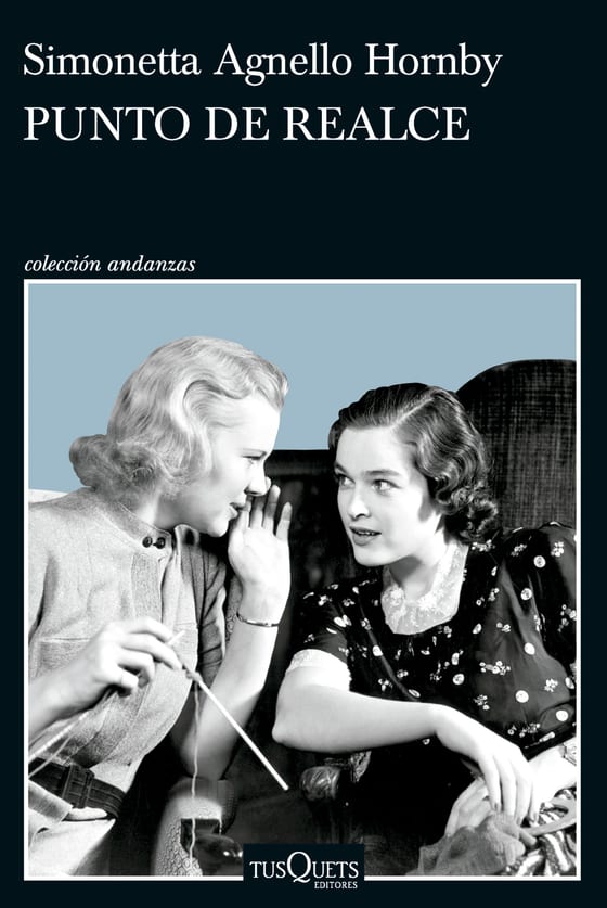 Portada de Punto de realce, de Simonetta Agnello Hornby
