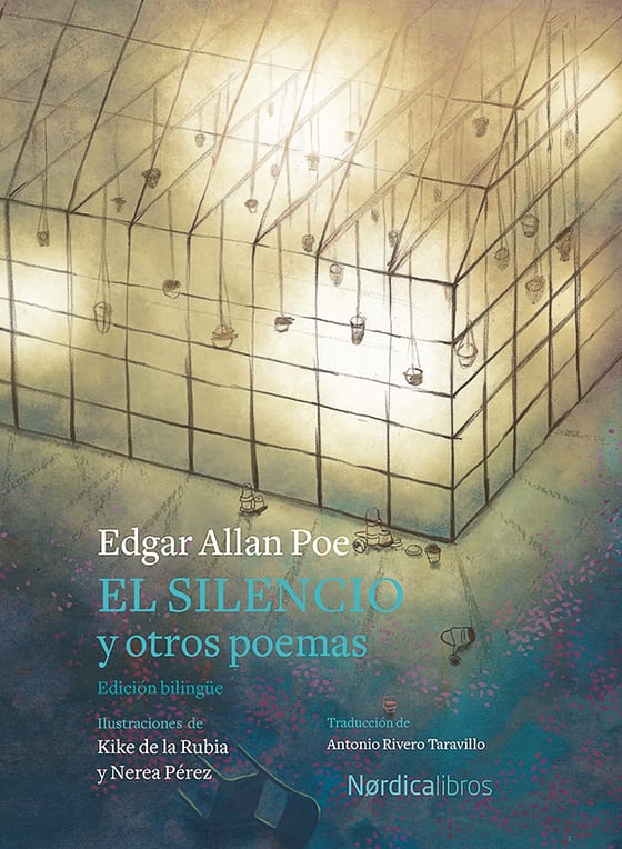 Portada de El silencio y otros poemas, de Edgar Allan Poe