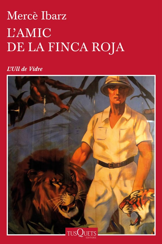 Portada de L'amic de la Finca Roja, de Mercè Ibarz