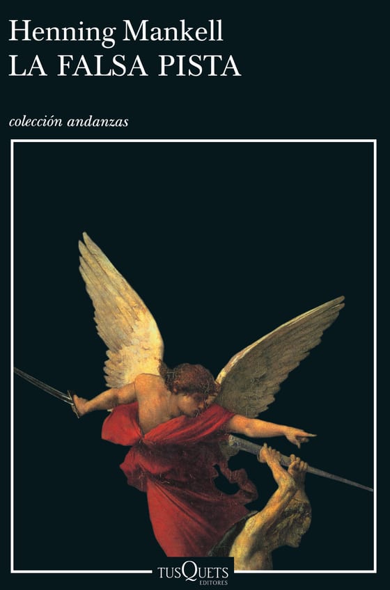 Portada de La falsa pista, de Henning Mankell