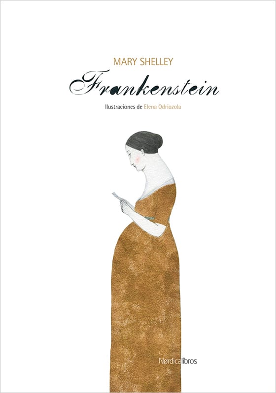 Coberta de Frankenstein, de Mary Shelley