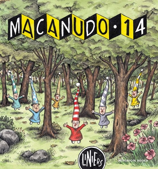 Portada de Macanudo 14, de Liniers