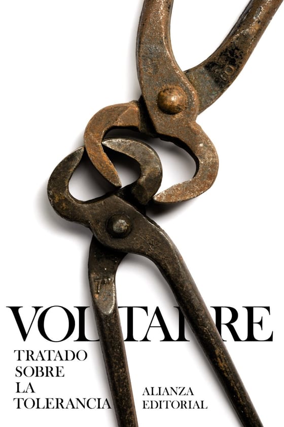 Portada de Tratado sobre la tolerancia, de Voltaire