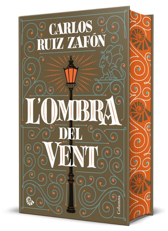 Coberta de L'ombra del vent, de Carlos Ruiz Zafón