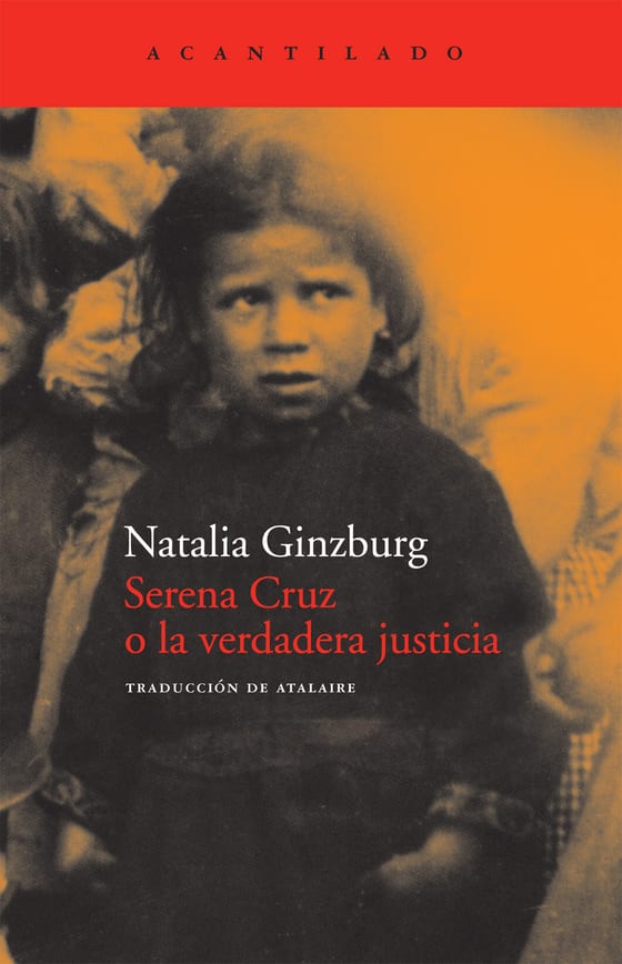 Coberta de Serena Cruz o la verdadera justicia, de Natalia Ginzburg