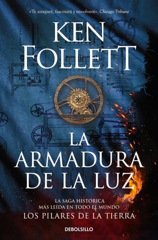 Portada de La armadura de la luz, de Ken Follett