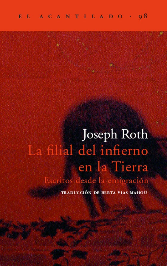 Coberta de La filial del infierno en la Tierra, de Joseph Roth