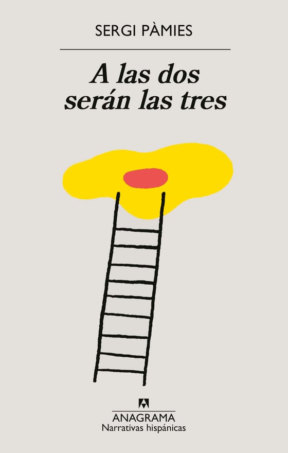 Portada de A las dos serán las tres, de Sergi Pamies