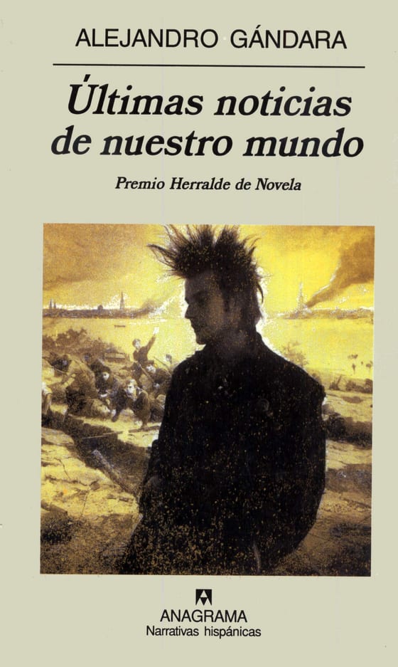 Coberta de Últimas noticias de nuestro mundo, d'Alejandro Gándara