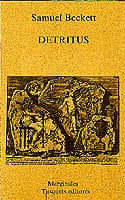 Portada de Detritus, de Samuel Beckett