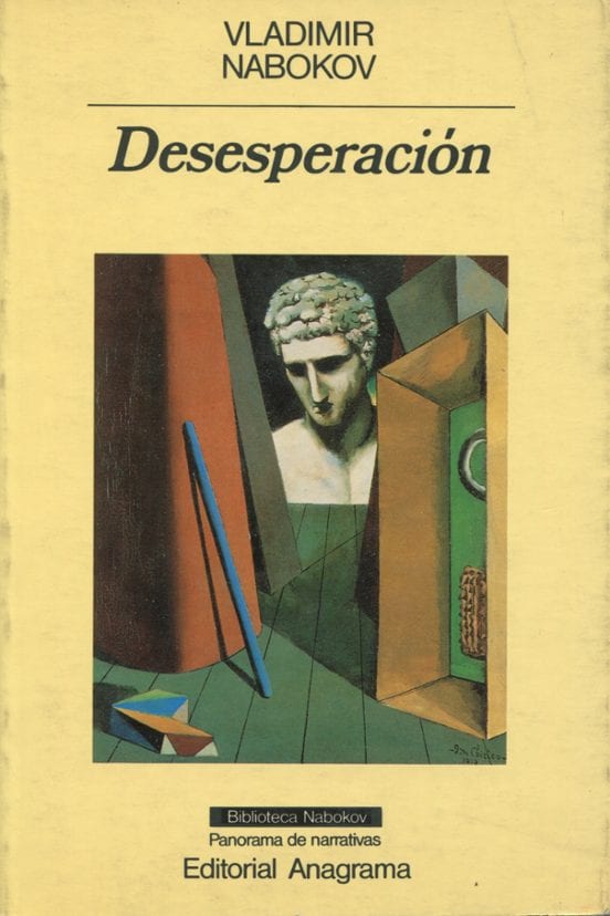 Portada de Desesperación, de Nabokov Vladimir