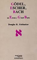 Portada de Gödel, Escher, Bach, de Douglas R. Hofstadter