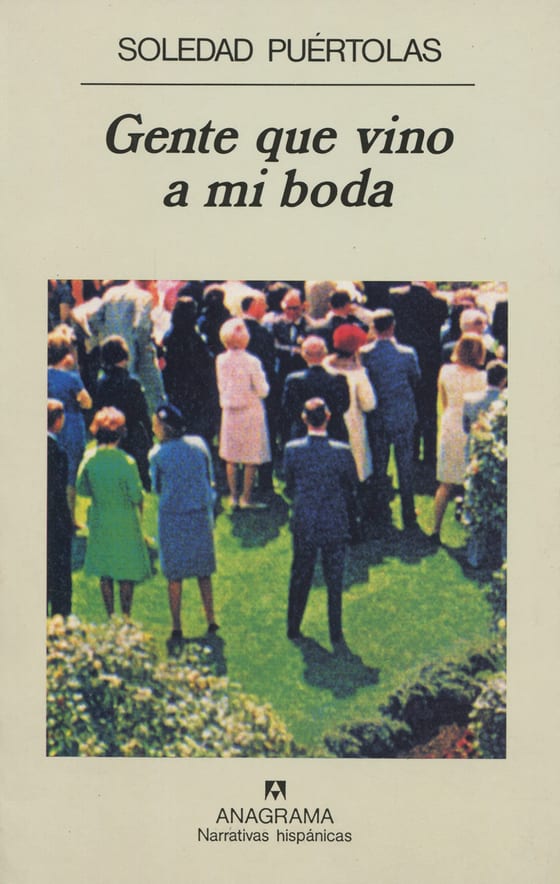 Portada de Gente que vino a mi boda, de Soledad Puertolas