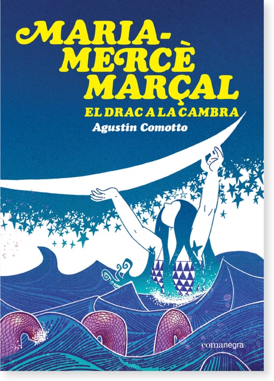 Coberta de Maria-Mercè Marçal. El drac a la cambra, d'Agustín Comotto